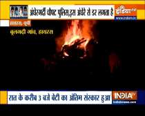 Hathras gangrape case: Outrage over midnight cremation