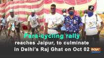 Para-cycling rally reaches Jaipur, to culminate in Delhi