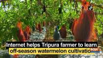 Internet helps Tripura farmer to learn off-season watermelon cultivation