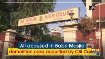 All accused in Babri Masjid demolition case acquitted by CBI Court