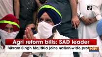 Agri reform bills: SAD leader Bikram Singh Majithia joins nation-wide protest