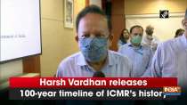Harsh Vardhan releases 100-year timeline of ICMR