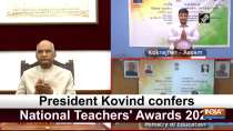 President Kovind confers National Teachers