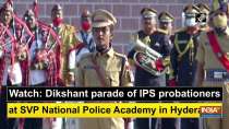 Watch: Dikshant parade of IPS probationers at SVP National Police Academy in Hyderabad