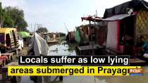 Locals suffer as low lying areas submerged in Prayagraj