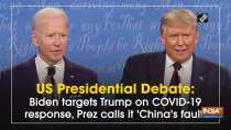 US Presidential Debate: Biden targets Trump on COVID-19 response, Prez calls it 