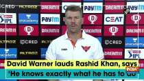 David Warner lauds Rashid Khan, says 