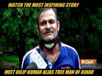 Watch the inspiring story of Dilip Kumar alias Tree Man of Gaya, Bihar