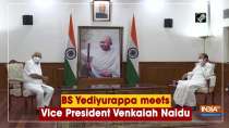 BS Yediyurappa meets Vice President Venkaiah Naidu