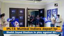 IPL-13: Mumbai Indians depart for Sheikh Zayed Stadium to play against KKR