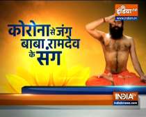 Relieve work from home stress with yoga tips by Swami Ramdev