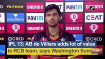 IPL 2020: AB de Villiers adds lot of value to RCB team, says Washington Sundar