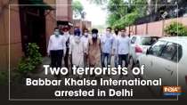 Two terrorists of Babbar Khalsa International arrested in Delhi