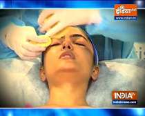 TV actress Rashmi Gupta enjoys skincare session