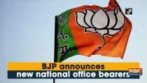 BJP announces new national office bearers