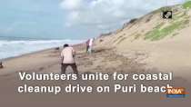 Volunteers unite for coastal cleanup drive on Puri beach