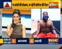 Swami Ramdev suggests doing bhramari and bhastrika for strong lungs