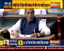 Watch: Defence Minister Rajnath Singh makes a statement on India-China border issue, in Lok Sabha