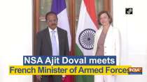 NSA Ajit Doval meets French Minister of Armed Forces