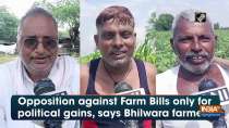 Opposition against Farm Bills only for political gains, says Bhilwara farmers