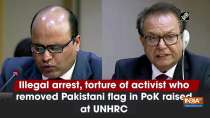 Illegal arrest, torture of activist who removed Pakistani flag in PoK raised at UNHRC