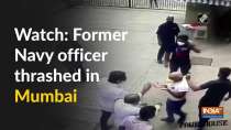 Watch: Former Navy officer thrashed in Mumbai