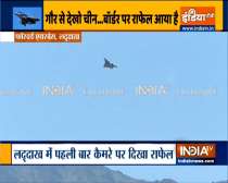 Watch: IAF Rafale fighter jet operating over forward airbase near LAC