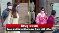 Drug case: Sara and Shraddha leave from NCB office