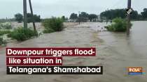 Downpour triggers flood-like situation in Telangana