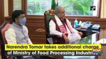Narendra Tomar takes additional charge of Ministry of Food Processing Industries