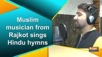 Muslim musician from Rajkot sings Hindu hymns