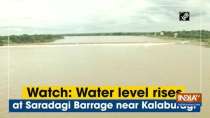 Watch: Water level rises at Saradagi Barrage near Kalaburagi