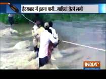 Heavy rain lashes Andhra Pradesh, Telangana; normal life effected