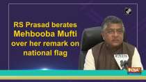 RS Prasad berates Mehbooba Mufti over her remark on national flag
