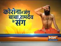 Yogasanas to keep eyes away from every disease, learn home remedies from Swami Ramdev