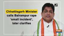 Chhattisgarh Minister calls Balrampur rape 