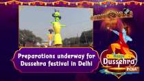 Preparations underway for Dussehra festival in Delhi