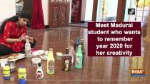 Meet Madurai student who wants to remember year 2020 for her creativity