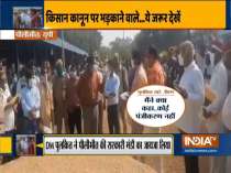 Pilibhit DM stops ‘mandi’ commission agents from fleecing rice farmers, Rajnath praises Pulkit Khare