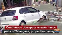 Continuous downpour wreaks havoc parts of Telangana, properties damaged