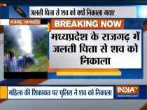 Madhya Pradesh Police stops last rites midway, send body for postmortem