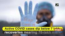 Active COVID cases dip below 7 lakh, recoveries nearing 70-lakh mark
