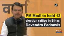 PM Modi to hold 12 election rallies in Bihar: Devendra Fadnavis
