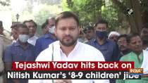 Tejashwi Yadav hits back on Nitish Kumar