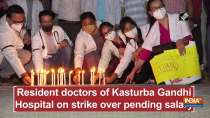 Resident doctors of Kasturba Gandhi Hospital on strike over pending salary