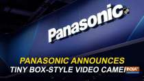 Panasonic announces tiny box-style video camera
