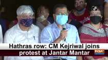 Hathras row: CM Kejriwal joins protest at Jantar Mantar