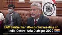EAM Jaishankar attends 2nd meeting of India-Central Asia Dialogue 2020