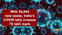 With 54,044 new cases, India