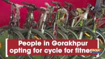 People in Gorakhpur opting for cycle for fitness